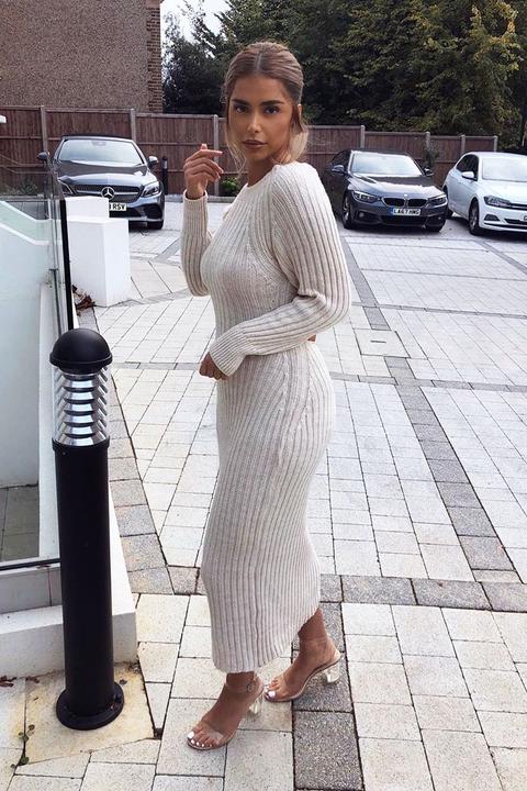 maxi jumper dress