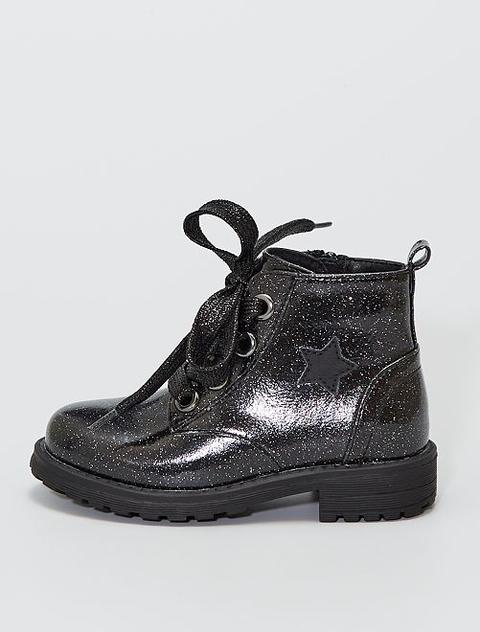 bottines paillettes kiabi