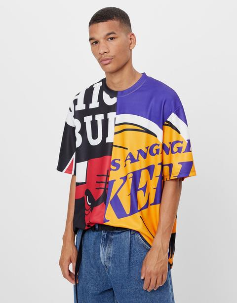 T-shirt Bulls &amp;amp; Lakers Nba