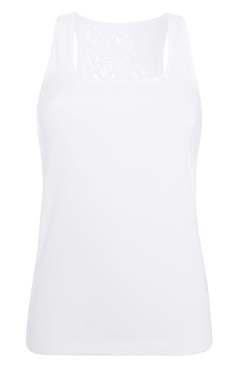 White Vest Top