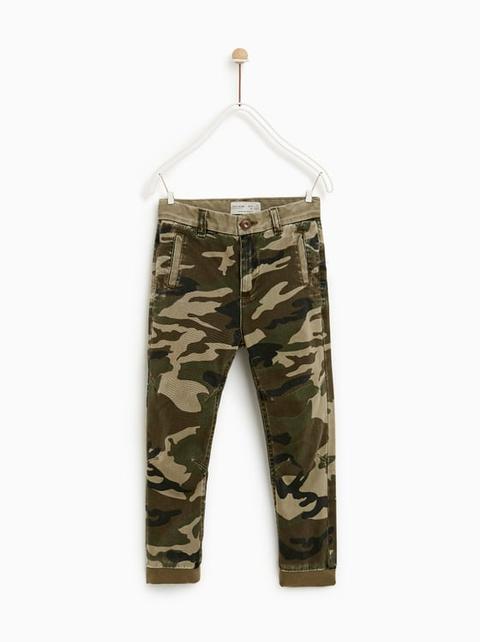 Camouflage Jogging Trousers