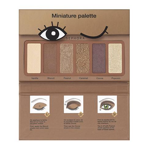 Miniature Palette Cookie Palette Di 6 Ombretti