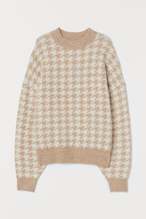 Fine-knit Jumper - White