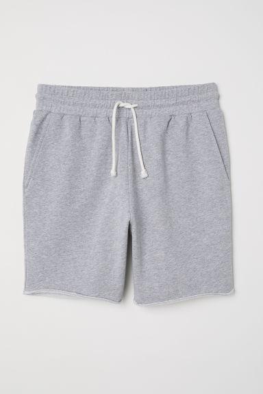 H & M - Shorts In Felpa - Grigio