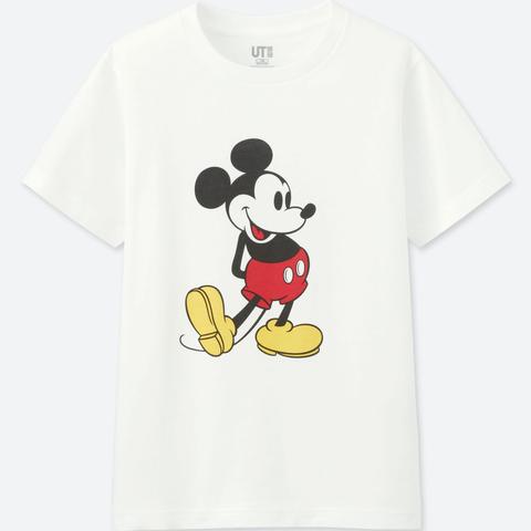 Kids Mickey Stands Graphic Short Sleeve T-shirt