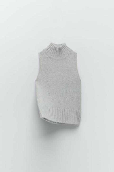Wool And Alpaca Blend Knit Top