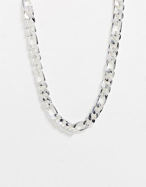 Chained & Able Neck Chain In Silver