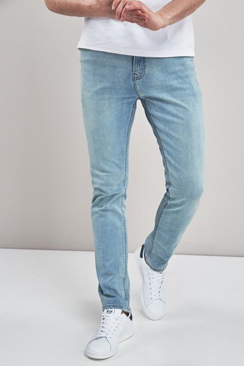 slim fit light blue jeans mens