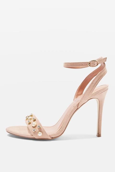 Magic Pearl Two Part Sandals