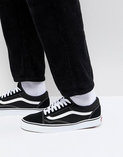 Vans - Old Skool - Sneakers Nere Vd3hy28 - Nero