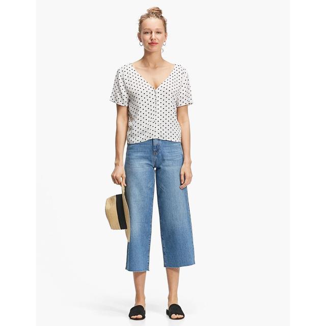 stradivarius culotte jeans
