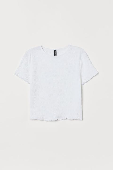 Camiseta Corta - Blanco