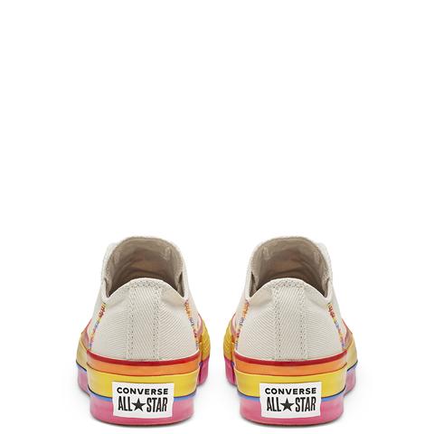 Converse Chuck Taylor All Star Rainbow Platform Low Top from Converse on 21  Buttons