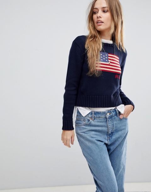 ralph lauren jumper flag