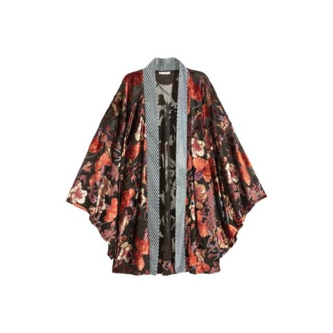 Kimono En Terciopelo Burnout