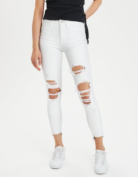 american eagle high waisted jegging crop