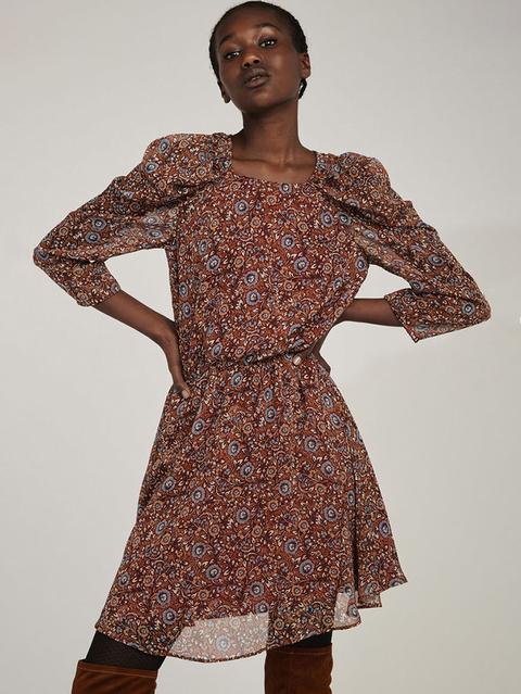 Robe Imprimée Cintrée