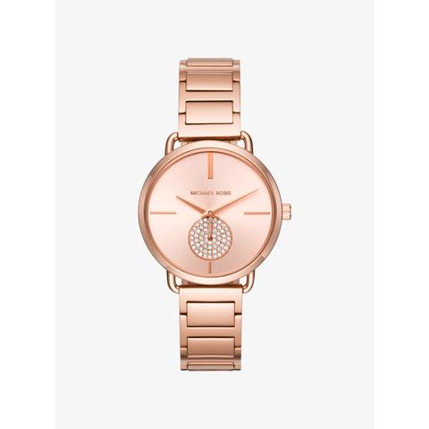 Reloj Portia En Tono Dorado Rosa