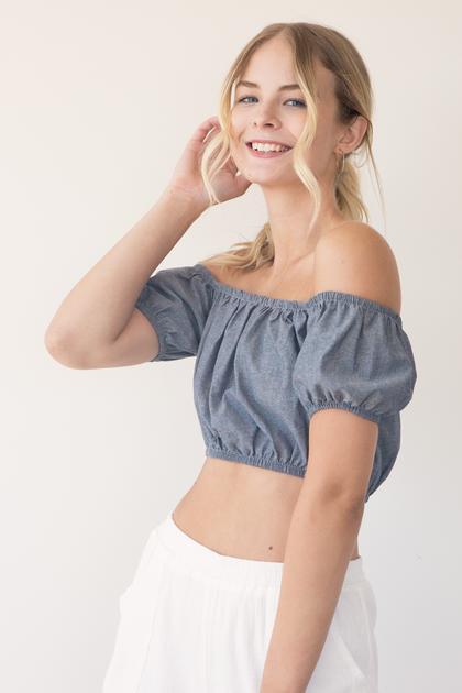 Annie Shoulder Crop