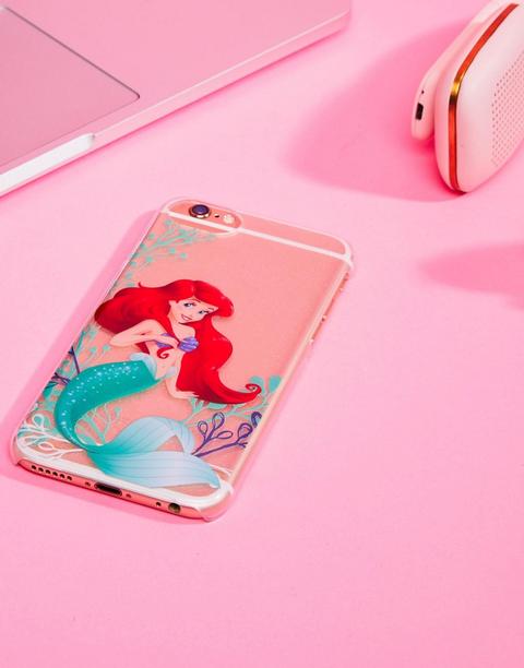 Disney - Custodia Per Iphone 6/6s E 7 Con Sirenetta Ariel - Multicolore