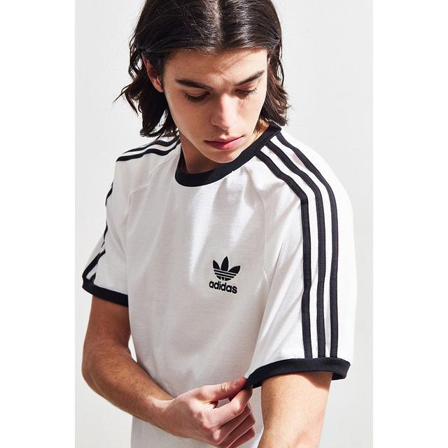 adidas three stripe t shirt