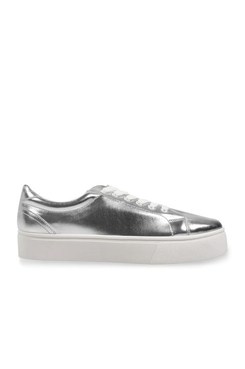 Sneakers Argento Metallizzato