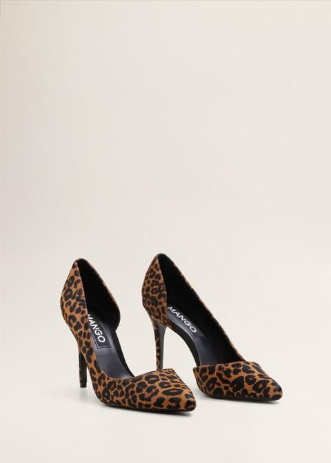 Zapato Piel Leopardo