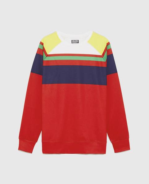 Sudadera Color Block