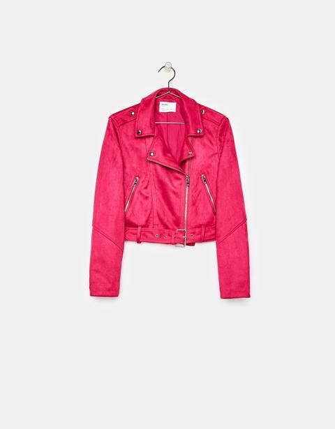 Cazadora Biker Antelina