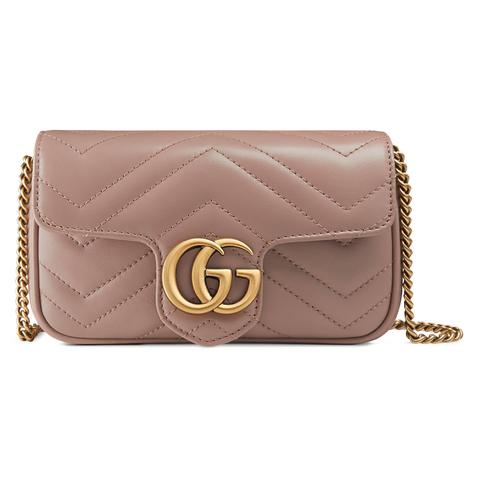 Gg Marmont Matelassé Leather Super Mini Bag