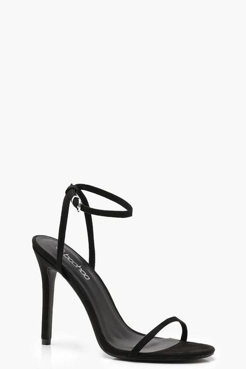 Skinny Strap Pointed Heels