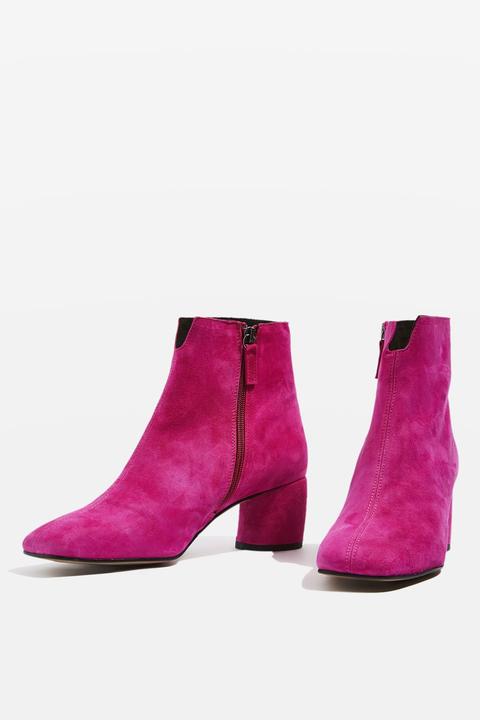 topshop pink ankle boots