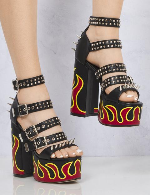 extreme wedge heels