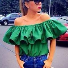 Top Corto Con Maxi Frappa