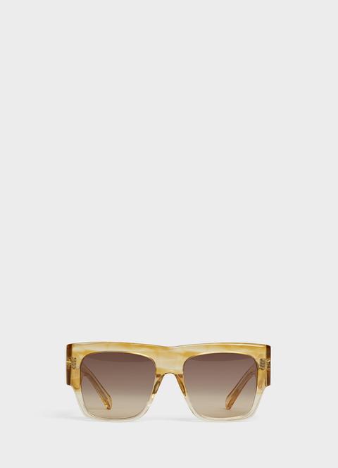 Rectangular Sunglasses In Acetate