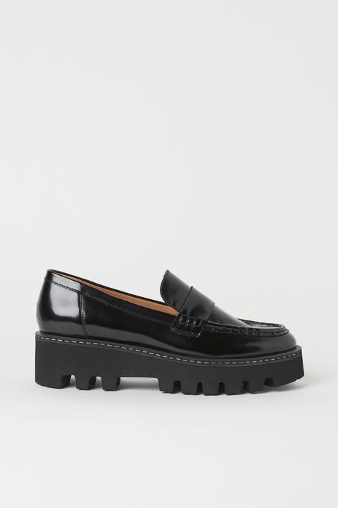 Chunky Loafers - Black