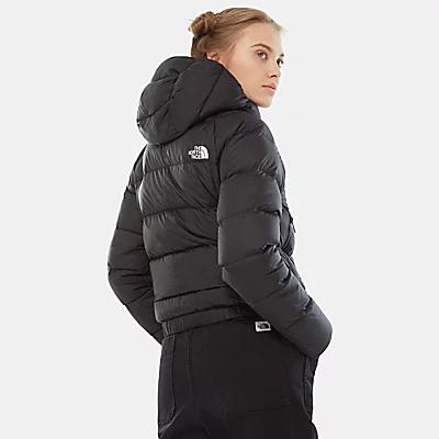 north face women's hyalite down hooded jacket