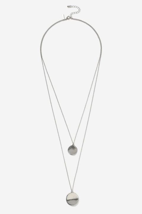 Double Circle Necklace