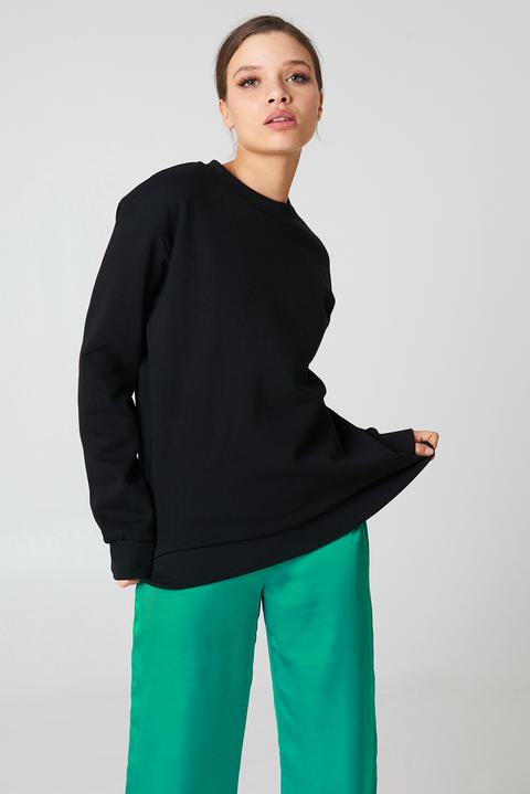 Na-kd Basic Oversized Basic Sweater - Black