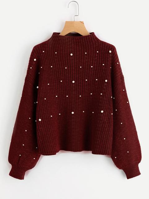 Maglione Con Maniche Bishop