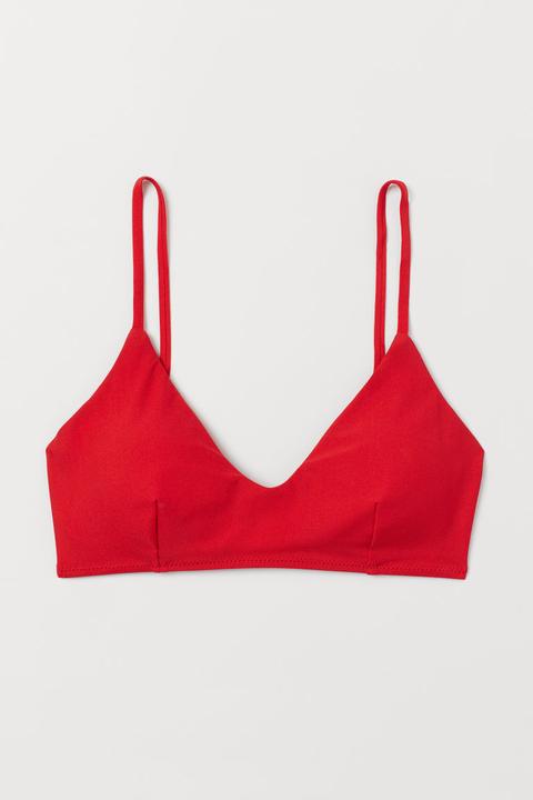 Top De Bikini - Rojo