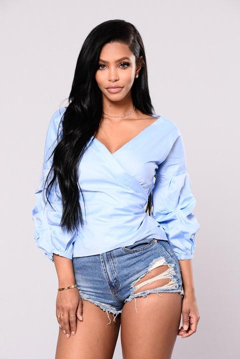My Day Time Top - Baby Blue