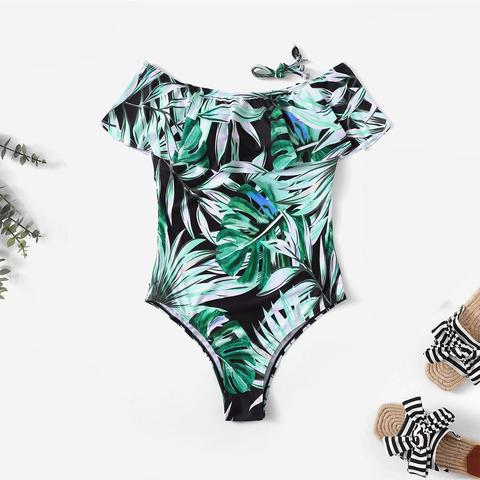 Costume Da Bagno Con Cinturino E Anello