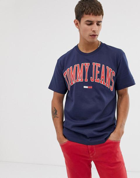 navy tommy jeans t shirt