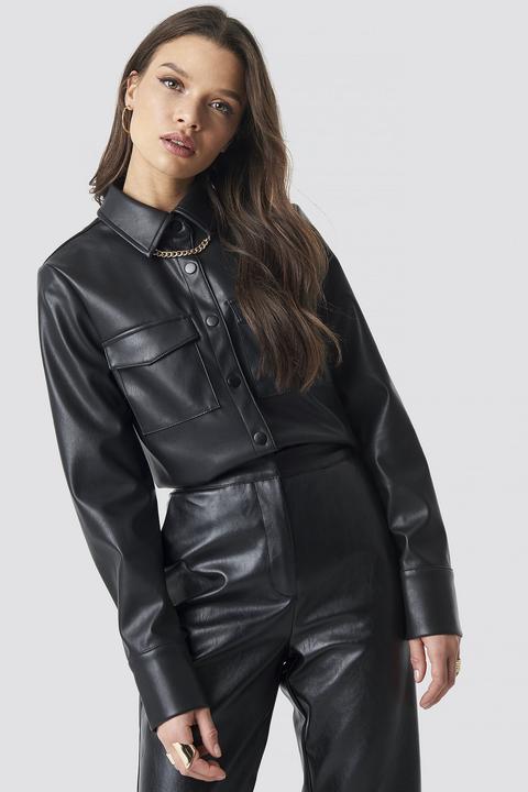 Pu Leather Shirt