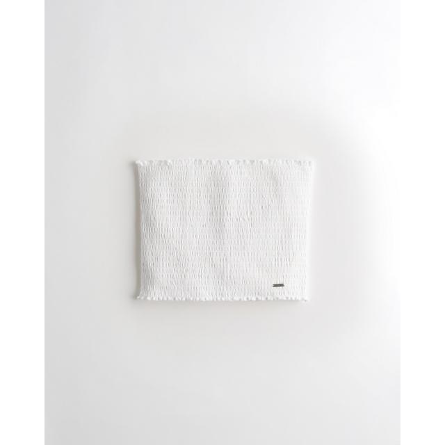 hollister smocked tube top