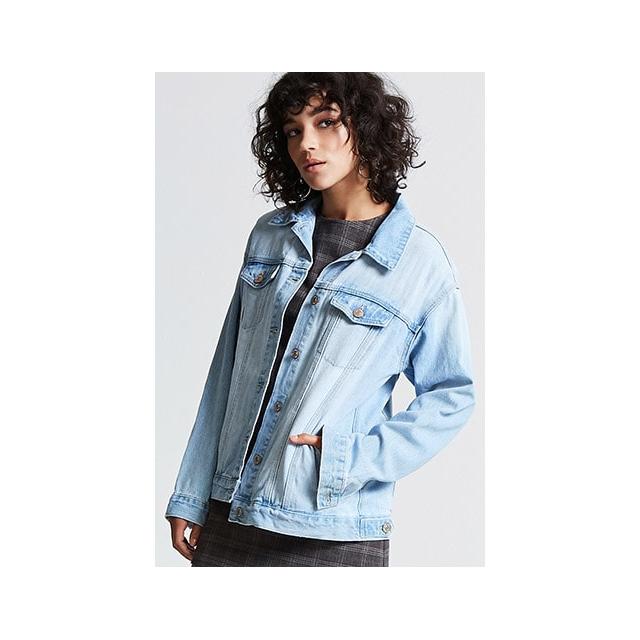 forever 21 premium denim jacket