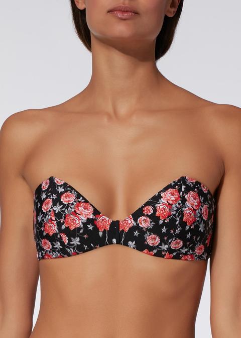 Bikini Fascia Imbottita Rose