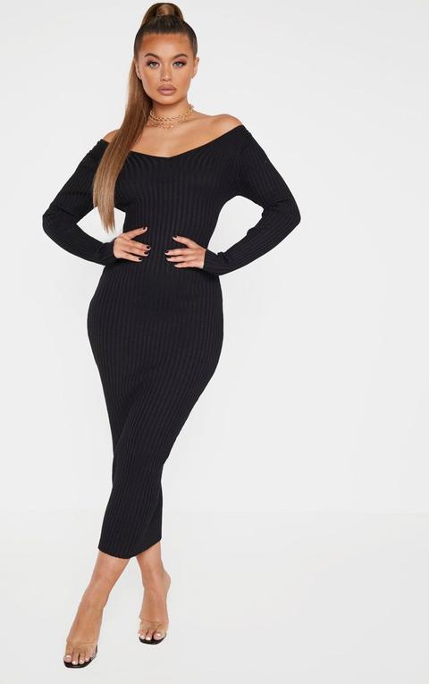 robe en maille longue