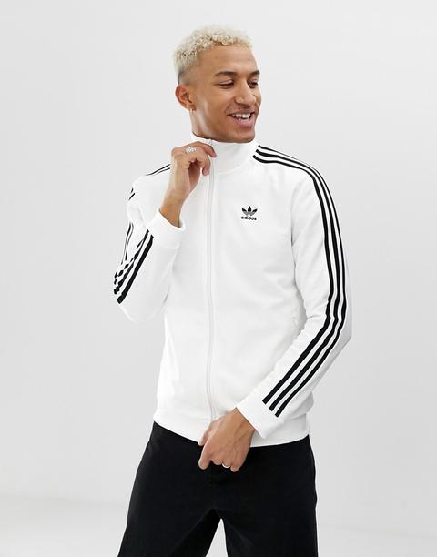 predlagač voltaža višegodišnji  Adidas Originals - Beckenbauer - Veste De Survêtement - Blanc from ASOS on  21 Buttons